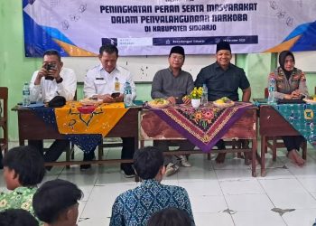 Komisi A, Bakesbangpol, Polresta Sidoarjo Edukasi Siswa MA NU Tentang  Bahaya Narkoba