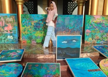 Perjalanan Warna Pelukis Cilik Gresik Aisyah Hilya