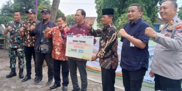 BSI Maslahat dan BMH Sidoarjo Resmikan Sumur Bor di Semambung, Jabon