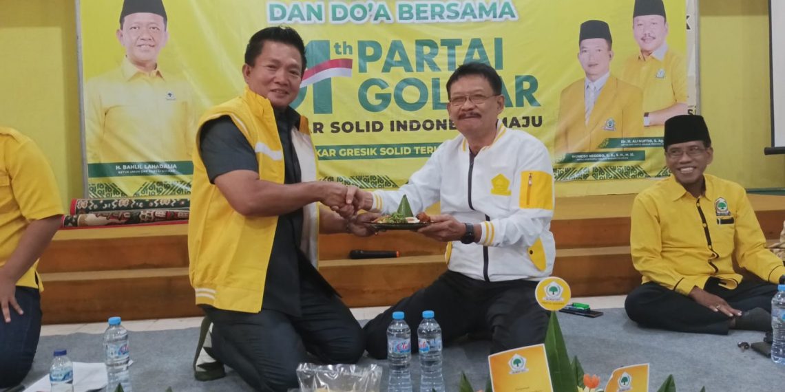 Golkar Gresik Tasyakuran atas Gelar Pahlawan H M. Soeharto, Atek Ridwan Harap Ada Dampak Positif Ke Partai Golkar