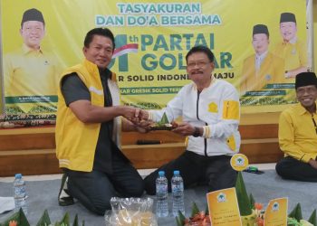 Golkar Gresik Tasyakuran atas Gelar Pahlawan H M. Soeharto, Atek Ridwan Harap Ada Dampak Positif Ke Partai Golkar