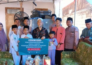 Perguruan Islam dan LAZ Raudlatul Jannah Penduli Santri, Donasikan Rp 30 Juta ke Ponpes Al Khoziny