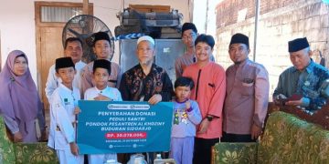 Perguruan Islam dan LAZ Raudlatul Jannah Penduli Santri, Donasikan Rp 30 Juta ke Ponpes Al Khoziny