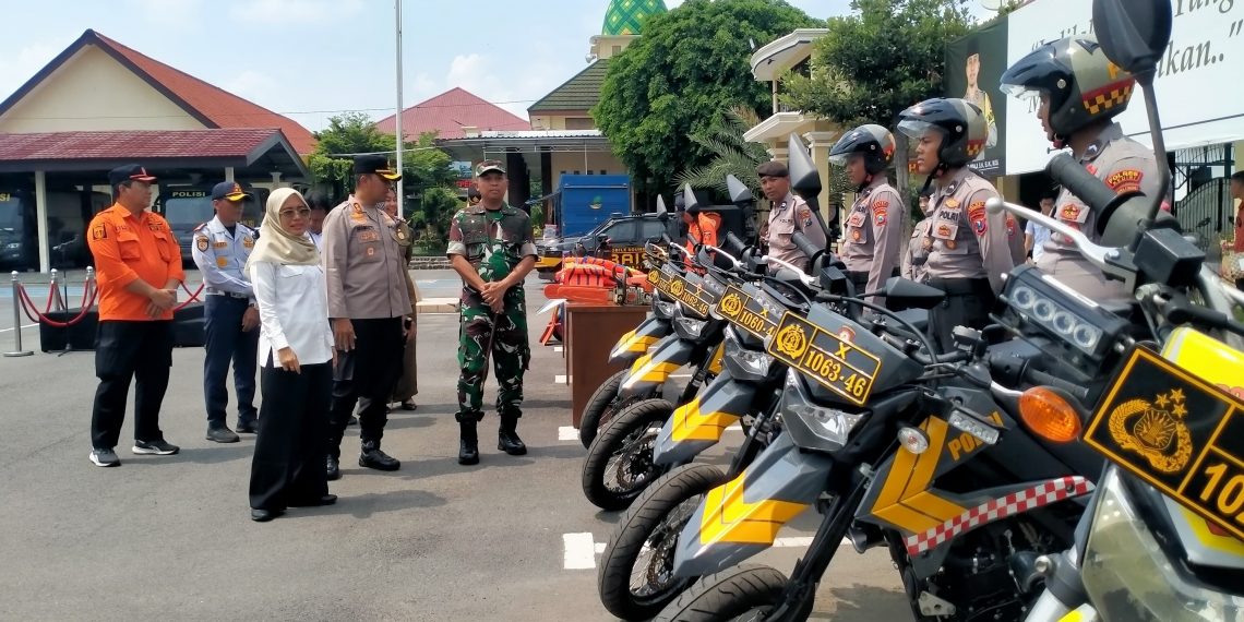 Empat Zona Merah di Kediri, Pemkab dan Polres Siagakan Pasukan Hadapi Cuaca Ekstrem