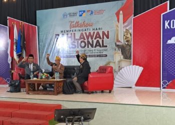 SMK Krian 1 Sidoarjo Hadirkan Pelaku Sejarah ‘Perobek Bendera Belanda di Hotel Yamato’