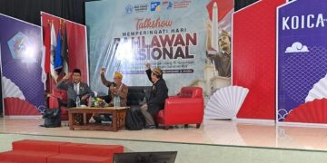 SMK Krian 1 Sidoarjo Hadirkan Pelaku Sejarah ‘Perobek Bendera Belanda di Hotel Yamato’