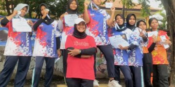 SMP PGRI 9 Sidoarjo Raih Juara Umum Pentaque Kejurkab Sidoarjo 2025