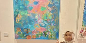 Pesan Ekologis Aisyah Hilya dalam Pameran Internasional SENGKUNI 7 di Unesa