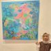 Pesan Ekologis Aisyah Hilya dalam Pameran Internasional SENGKUNI 7 di Unesa
