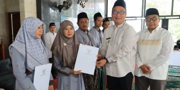 Apresiasi Penjaga Al Quran, Pemkab Gresik Serahkan Insentif Kehormatan Tahapn II bagi Huffadz