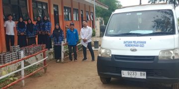 Hari Pertama SDN Pangolangan 2 Terima Program Pemenuhan Gizi dari Badan Gizi Nasional