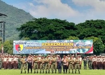 Kasdam V/Brawijaya Tutup Perkemahan KKRI di Brigif 16/Wira Yudha Kediri