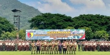 Kasdam V/Brawijaya Tutup Perkemahan KKRI di Brigif 16/Wira Yudha Kediri