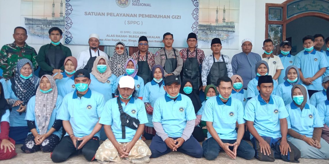 SPPG Alas Rajah Blega Diresmikan, Program Makan Gratis Dijalankan