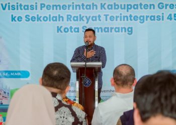 Bersama Sekjen Kemensos, Bupati Gresik Visitasi ke Sekolah Rakyat Terintegrasi 45 Semarang