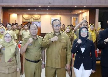 Penguatan SDM, Sekda Gresik Berikan Pembinaan untuk 73 CPNS dan PPPK di Lingkungan Setda