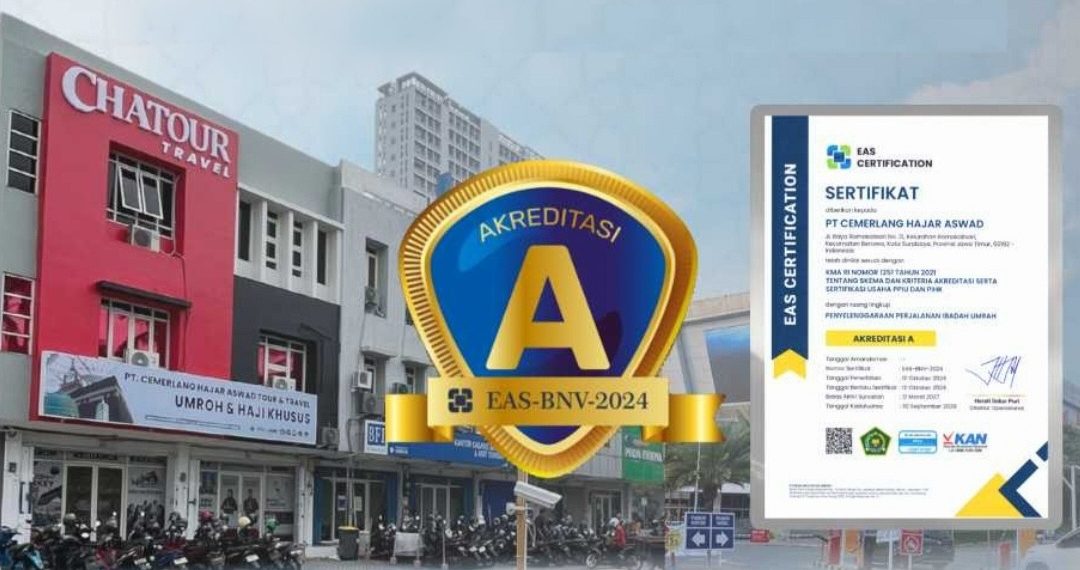 Chatour Travel Panen Prestasi di 2025, Program Layanan Terbaik Umrah dan Haji