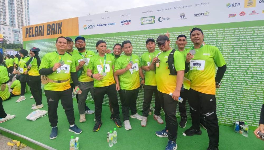 Amil BMH Sidoarjo Bersama Ribuan Pelari Semarakkan Event Sedulur RUN BMH 2025