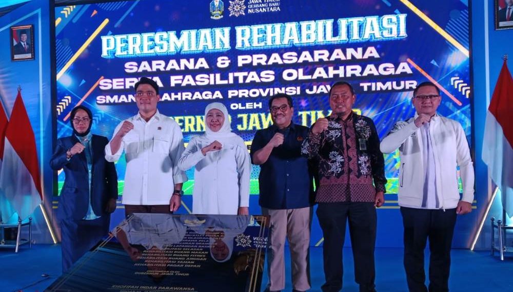 Cahyo Harjo Prakoso Hadiri Peresmian Rehabilitasi Sarana dan Prasarana SMANOR Sidoarjo