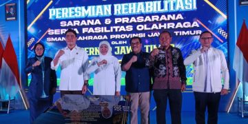 Cahyo Harjo Prakoso Hadiri Peresmian Rehabilitasi Sarana dan Prasarana SMANOR Sidoarjo