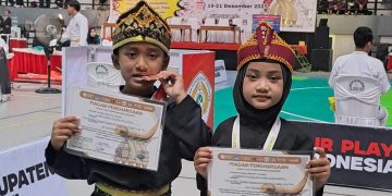 Dua Siswa SDN Wanar Lamongan Sabet Juara II dan III dalam Kejurnas Ngawi Student Champion League 1