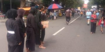 Galang Donasi di CFD Pare, SH Terate Ajak Warga Peduli Korban Banjir Sumatera