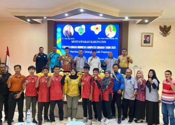 Tirto Adi Terpilih Secara Aklamasi Pimpin Cabor Kurash Sidoarjo 2025-2029