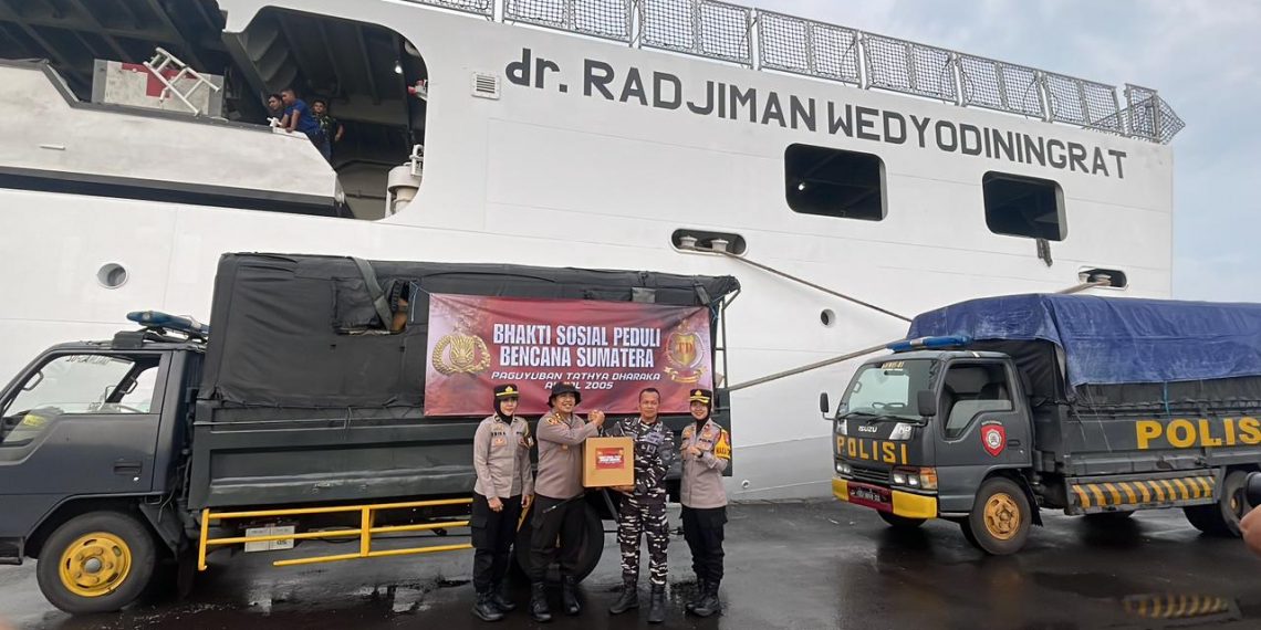 Paguyuban Tathya Dharaka Akpol 2005, Peduli Bencana Kirimkan Ribuan Sembako