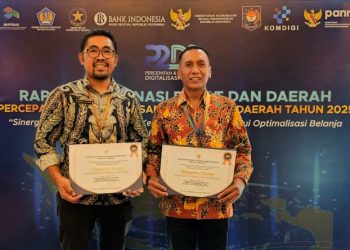 Sidoarjo Raih Dua Penghargaan, TP2DD Terbaik dan Aplikasi My Retribusi Realtime