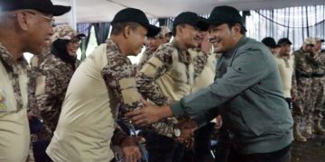 Kades se Sidoarjo Digembleng Secara Militer Agar Jadi Pemimpin Berintegritas