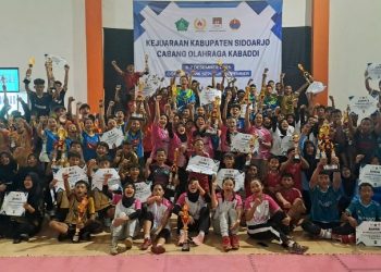 Cabor Kabaddi Sukses Gelar Kejurkab Sidoarjo 2025, Inilah Juaranya….?