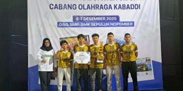 Atlet Putra-Putri SMA Negeri 1 Gedangan Juara Kejurkab Sidoarjo Kabaddi 2025