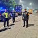 Blue Light Patrol di Exit Tol KLBM, Polsek Balongbendo Sidoarjo Persempit Ruang Gerak Kejahatan Malam Hari