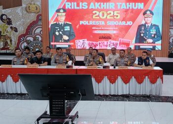Kriminalitas di Sidoarjo Turun 32 Persen Sepanjang 2025