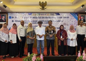 GPMB Jatim Dikukuhkan, Teguhkan Ekosistem Literasi di Jawa Timur