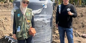 Tujuh Toren Air Bersih, Amanah Para Donatur untuk Warga Terdampak Banjir di Pidie Jaya Aceh