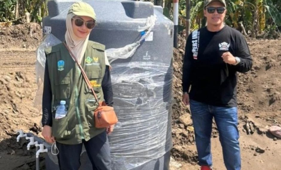 Tujuh Toren Air Bersih, Amanah Para Donatur untuk Warga Terdampak Banjir di Pidie Jaya Aceh