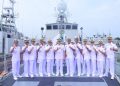 Tongkat Komando KRI Singa-651 dan KRI Layang-635 Diserahterimakan