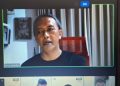 Beng Rahardian, seorang ilustrator, komikus, karikaturis, tampil dalam webinar NgideYuk: Menggambar di Era AI dan Kreativitas Manusia Tak Tergantikan, Jumat (19/12) malam.