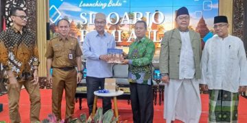 Ketua DPRD Sidoarjo Luncurkan Buku ‘Sidoarjo Bumi Aulia’
