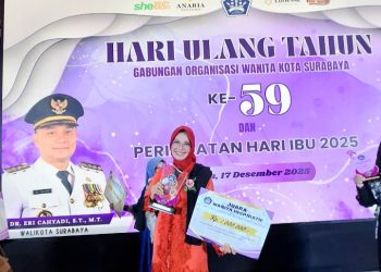 Christine Wu Terpilih Jadi Wanita Inspiratif Surabaya 2025