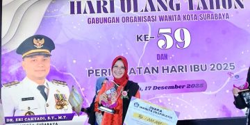 Christine Wu Terpilih Jadi Wanita Inspiratif Surabaya 2025