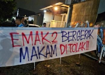 Tolak Wacana Polling, Warga Perumahan Istana Mentari Minta Developer Segera Pindahkan Makam