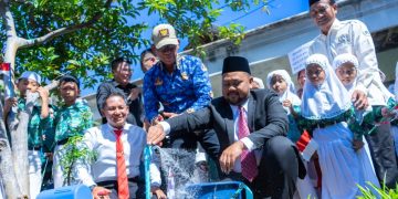 Sambungan SPAM Umbulan Tuntas, Ratusan Warga Duduksampeyan Kini Nikmati Air Bersih