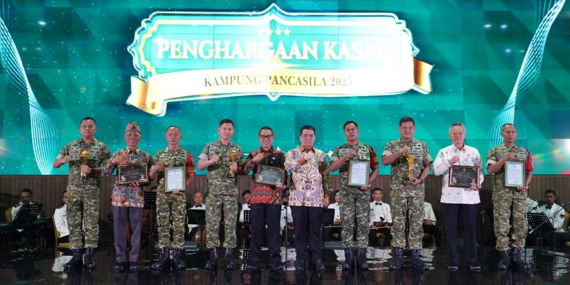 Kodim 0809/Kediri Juara Umum Lomba Kampung Pancasila Tingkat Nasional 2025