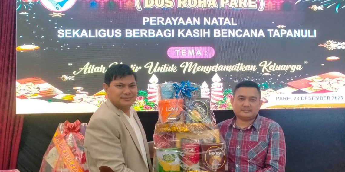 Perayaan Natal Jadi Gerakan Solidaritas, Komunitas Batak Pare Kirim Bantuan untuk Korban Bencana Sumatera