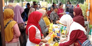 Bazar Koperasi Merah Putih Kelurahan Nginden Jangkungan Disambut Antusias Warga