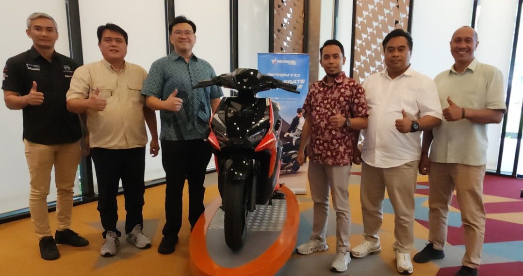 Indomobil eMotor Sprinto, Sensasi Motor Listrik Urban Hadir di Surabaya