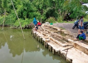 Ada Mark Up Anggaran Proyek Pembangunan Dermaga Perikanan Sungai Proyo Desa Sawohan?