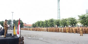 Bupati Subandi Meminta Ribuan ASN untuk Meningkatkan Disiplin dan Etos Kerjanya